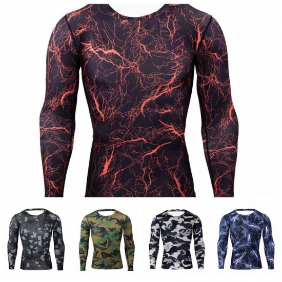 Men OEM comfortable and quick-drying long sleeves sports compression shirts Men OEM comfortable and quick-drying long sleeves sports compression shirts