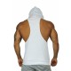 custom mens GYM stringer y back sleeveless hoodie custom mens GYM stringer y back sleeveless hoodie