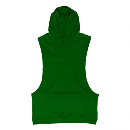 Men & Women Stringer Hoodie With Custom Logo Made of Polyester & Cotton Men & Women Stringer Hoodie With Custom Logo Made of Polyester & Cotton