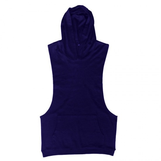 Wholesale Men Cotton Sleeveless Bodybuilding Fitness Gym Sport Tank Top Athletic Hoodies Wholesale Men Cotton Sleeveless Bodybuilding Fitness Gym Sport Tank Top Athletic Hoodies