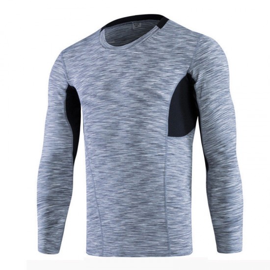 Top quality custom dry fit t shirts low MOQ mens t shirts muscle bodybuilding long sleeve t shirt with breathable fabric Top quality custom dry fit t shirts low MOQ mens t shirts muscle bodybuilding long sleeve t shirt with breathable fabric